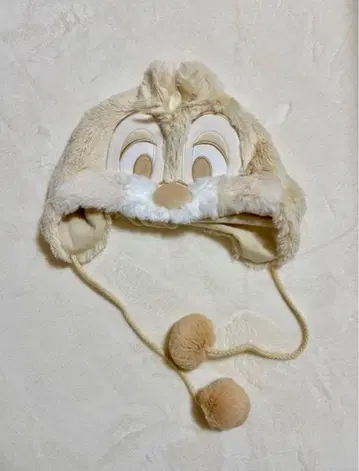 칩 플리스 모자 베이지 계열