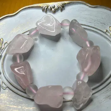 로즈쿼츠 팔찌 라이트 핑크 프리 사이즈