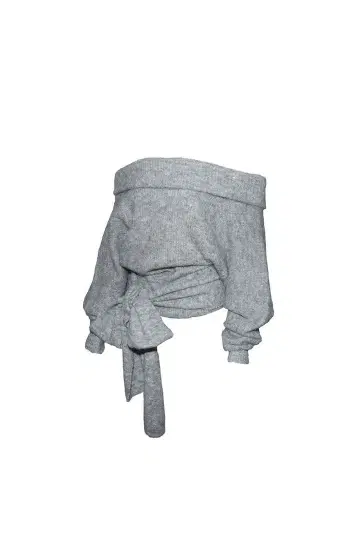 theredthread S slouchy knit gray