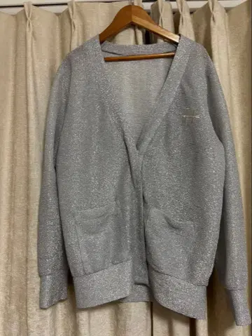 HONEY ME HONEY 실버 가디건