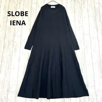 슬로브 이에나 SLOBE IENA 티셔츠 원피스 [ F ] 긴팔 블랙