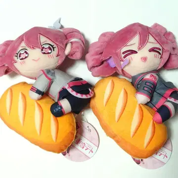 카사네테토 프랑스빵 봉제 인형 전 2종 2세트