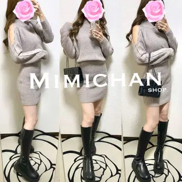 니트 원피스 립서비스 미아 리젝시 다리치 더즐린