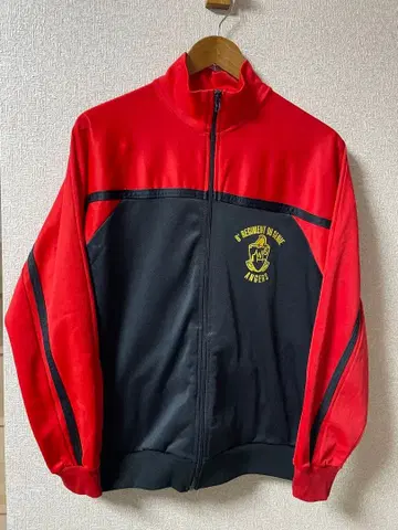 프랑스군 트랙 자켓 저리 밀리터리 빈티지 수선 있음