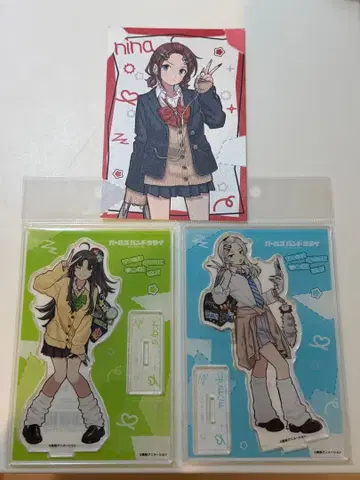 걸즈 밴드 클라이 아키하바라 POP UP 아크릴 스탠드 스바루 모모카