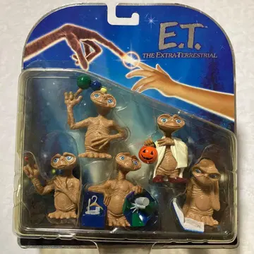 레트로 E.T. 20주년 기념 피규어 5체 세트 레어