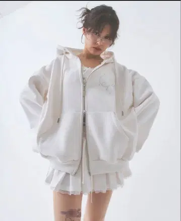 PELLICULE 후드티 스커트 셋업 상하의 세트