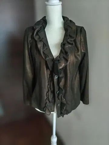 마담 그레 고급 라무 가죽 자켓 택 포함 미사용 새상품