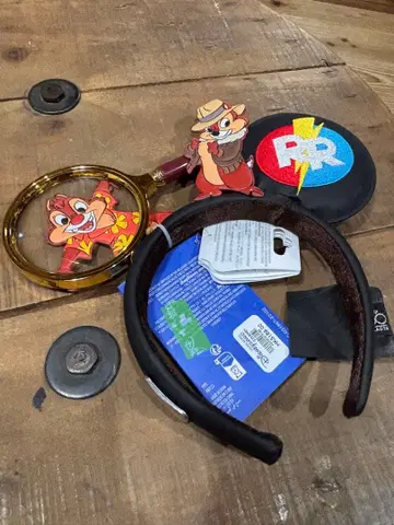 택 포함 새상품 홍콩 디즈니 칩과 데일 100주년 기념