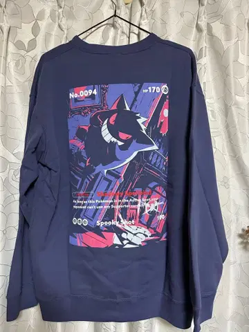 [ 새상품 ] UNIQLO 유니클로 포켓몬 겐가 퍼플 L 사이즈