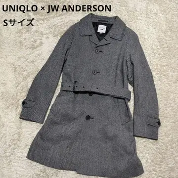 UNIQLO x JWANDERSON 체스터 코트 헤링본 그레이