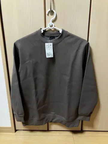 카노코 더블 페이스 크루넥 티셔츠 M 사이즈 베이지