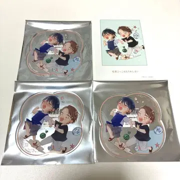 코미코미 23주년 기념 굿즈 형제 놀이는 이제 그만 탄노 치쿠와부 코스터