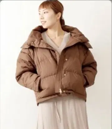 [ 착용 1회 ] 36 UbySPICK&SPAN 돌먼 빅 퍼 다운