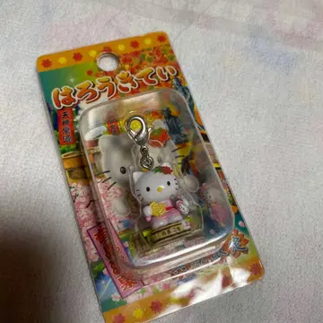 헬로키티 지역 한정 지퍼 마스코트