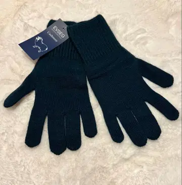 EVSEG 캐시미어 100% 장갑 다크 그린