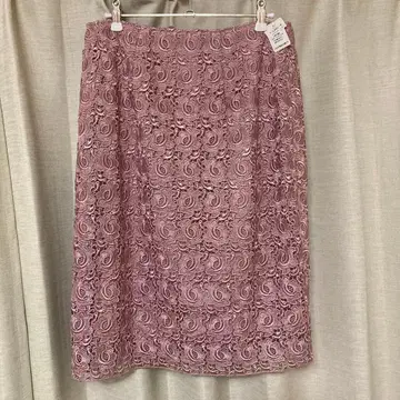 구제 의류 스커트 꽃무늬 핑크 USED