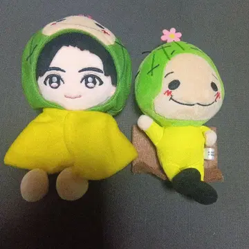 치넨 유리 봉제 인형 2세트