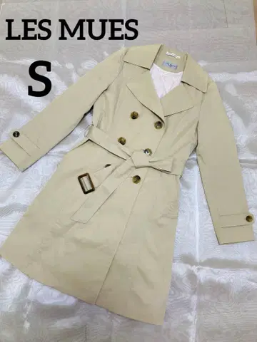 LES MUES 취업 코트 베이지 트렌치코트 출퇴근 취업활동 S