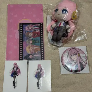 프로세카 하피콜레 루카 봉제 인형 캔뱃지 티켓 홀더