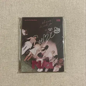 izna The First Mini Album 세비 친필 사인 앨범