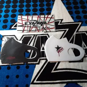 야자와 에이요시 패션 마스크와 더블 포켓 마스크 케이스