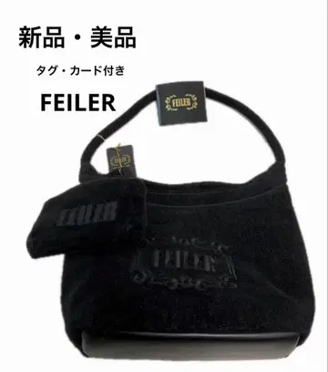 [ 새상품 새상품급 ] FEILER 블랙 핸드백 파우치 포함 박스 없음