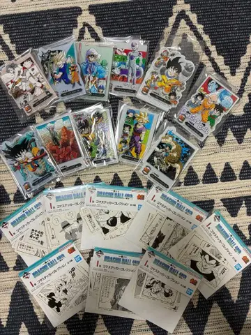 드래곤볼 40th 제일복권 각종 세트 판매