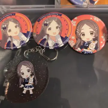 학원 아이돌 마스터 학마스 핫케이지마 파라다이스 굿즈 모음 쿠라모토 치나