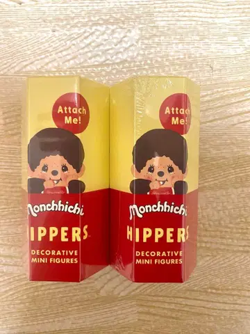 HIPPERS Monchhichi 히퍼스 몽치치 2개 미개봉 새상품
