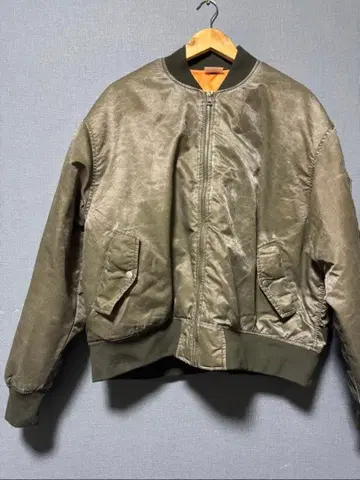 MRU 빈티지 MA-1 블루종 밀리터리 자켓