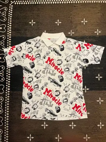 vintage graphic polo shirt