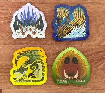 몬스터 헌터 와일즈 캐릭터 마그넷 묶음 판매 4종