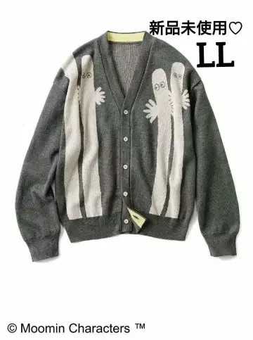 무민과 친구들 니요로니요로 니트 가디건 [새상품]