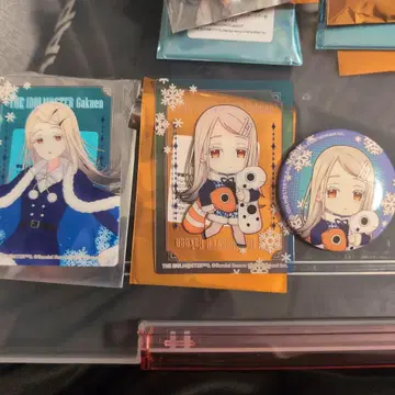 학원 아이돌 마스터 학마스 핫케이지마 파라다이스 굿즈 모음 시노자와 히로