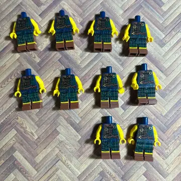 LEGO 하이랜더 토르소 레그 10개 세트