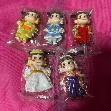 후지야 / 페코짱 / 볼체인 키링 / 레트로 / 미개봉품