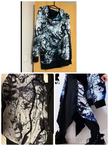 NieR WHITE CRASH LONG LENGTH ZIP OUTER