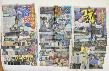 오타니 쇼헤이 스포츠 신문 2024, 2025년