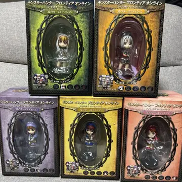 몬스터 헌터 프론티어 온라인 피규어 5체 세트