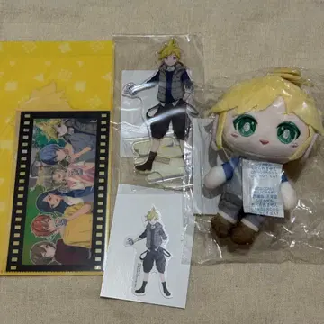 프로세카 하피콜레 렌 봉제 인형 아크릴 스탠드 티켓 홀더