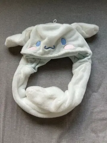 산리오 시나몬 에어 펌프 모자 귀 쫑긋