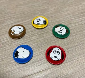 [스누피] 소프트 마그넷 5개 세트