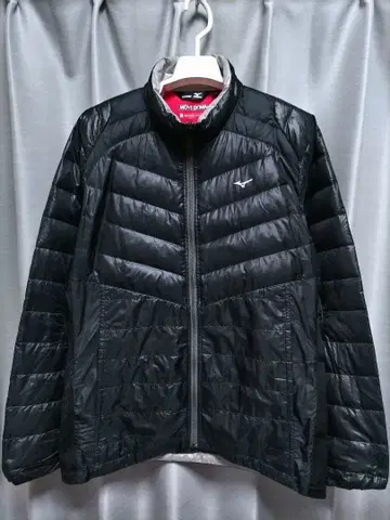 미즈노 골프 라이트 다운 자켓 블레스써모 블랙