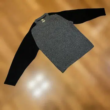 버튼 니트 90s 2000 M 그레이 레어 빈티지