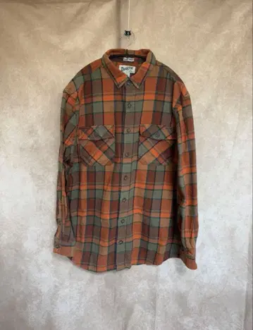 USA 구제 의류 새상품급 DULUTHTRADING 체크 플란넬 셔츠