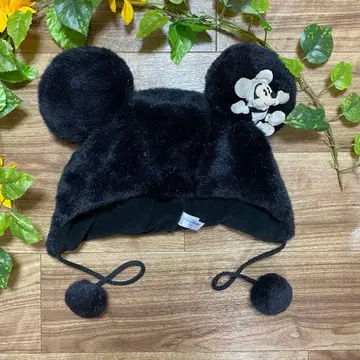 디즈니 미키 라메 퍼 팬캡 블랙 할로윈 크리스마스