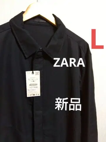 새상품 ZARA 발수 가공 레귤러 핏 자켓 L 블랙
