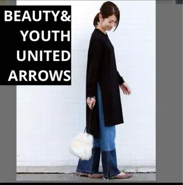 BEAUTY&YOUTH UNITED ARROWS 롱 니트 원피스