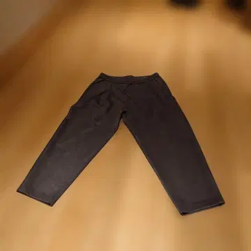 2025 겨울용 ZARA 남성용 블랙 와이드 팬츠 이지 팬츠